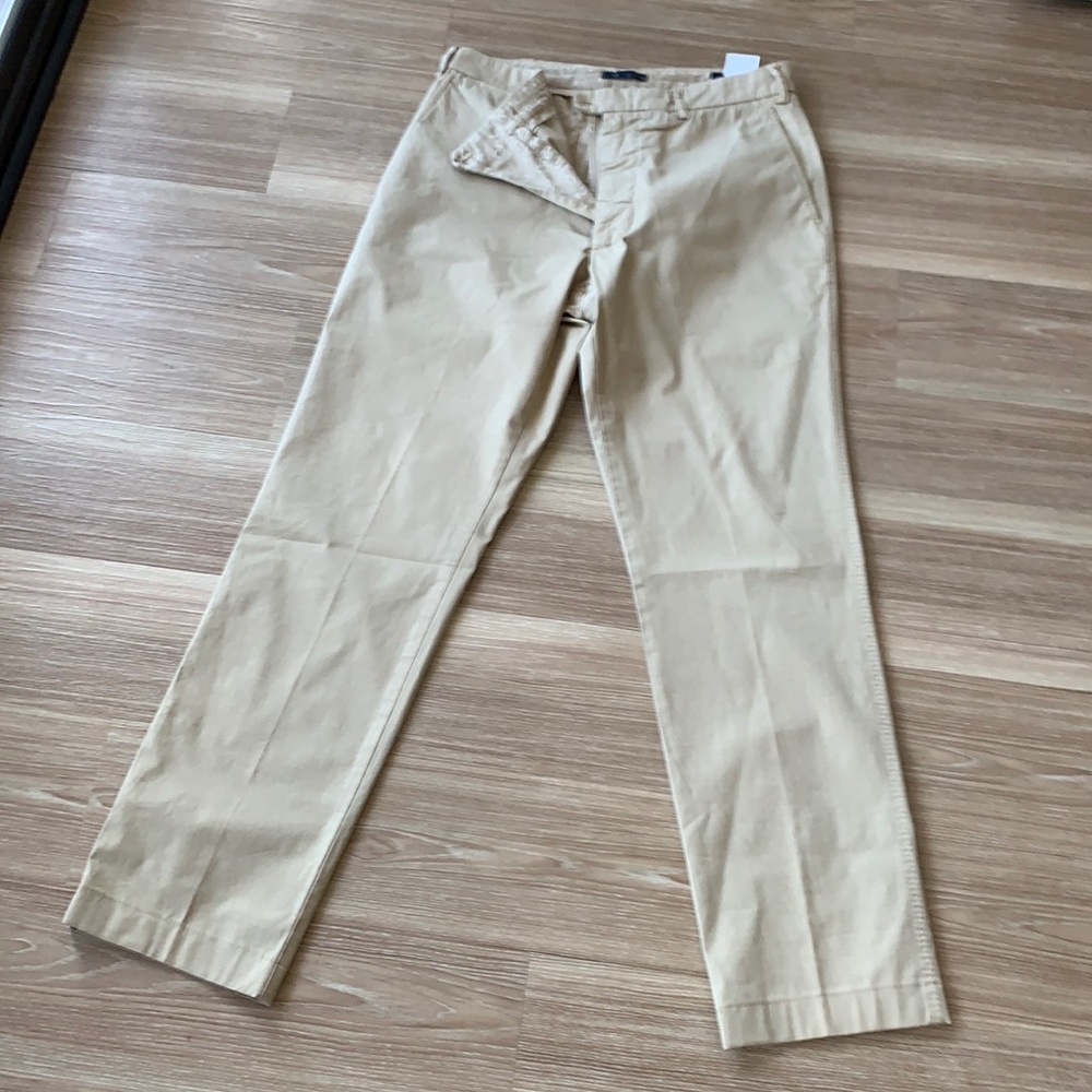 Scott Barber made in EU plain front chino size 34